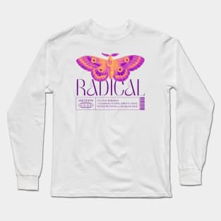 Beautiful Moth Radical Rebel Long Sleeve T-Shirt